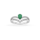 Emerald Crest - Lab Diamond Ring