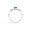 Emerald Crest - Lab Diamond Ring