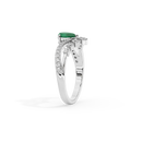 Emerald Crest - Lab Diamond Ring
