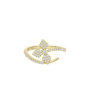 Pixel Bow - Lab Diamond Ring