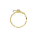 Pixel Bow - Lab Diamond Ring