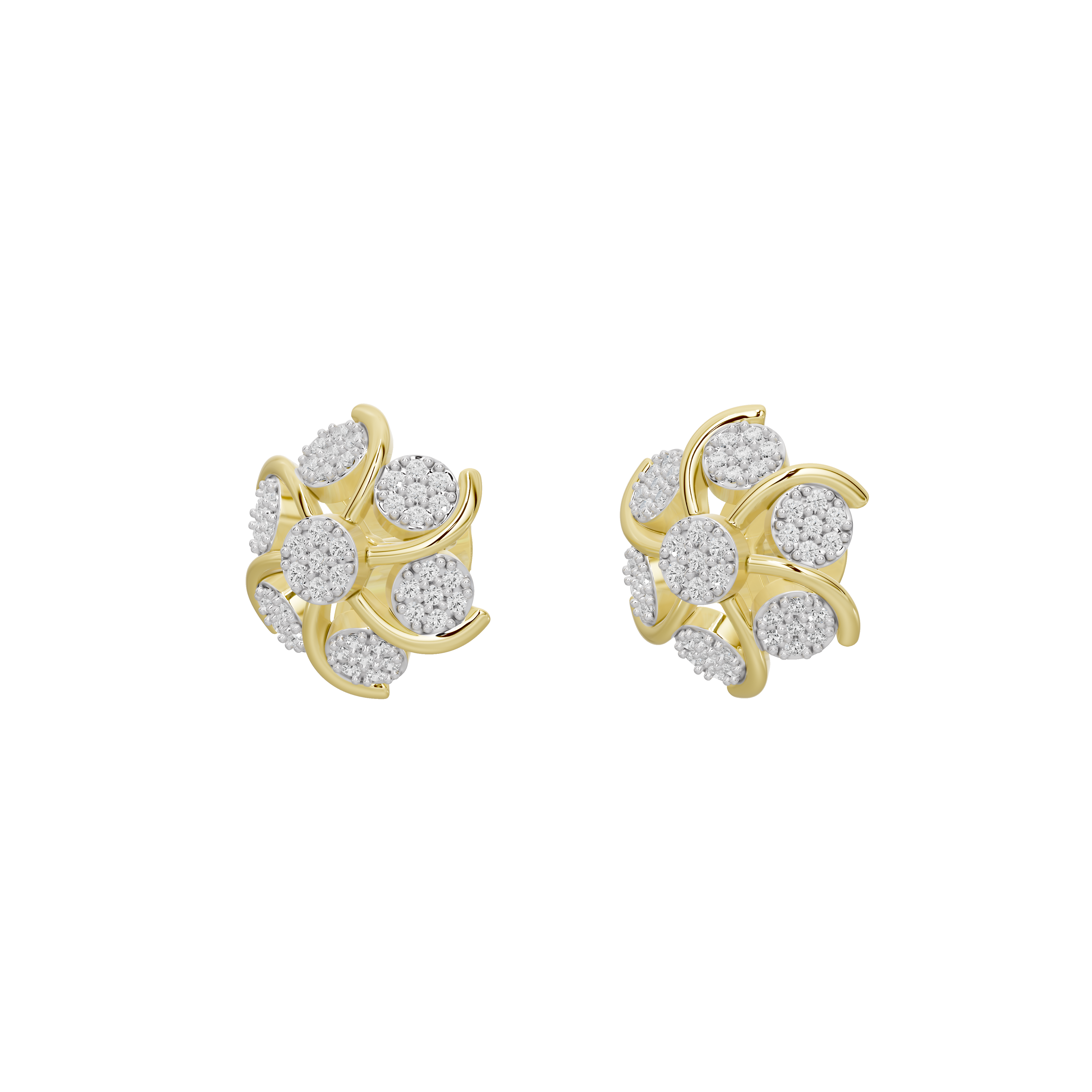 Bloom Rise - Lab Diamond Earrings