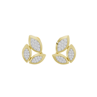 Petal Drift - Lab Diamond Earrings