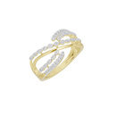 Ripple Layer - Lab Diamond Ring