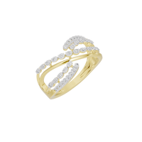 Ripple Layer - Lab Diamond Ring