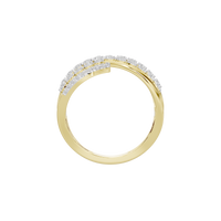 Ripple Layer - Lab Diamond Ring