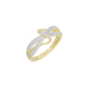 Crossflow Twist - Lab Diamond Ring