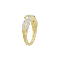 Crossflow Twist - Lab Diamond Ring