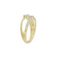 Split Signal - Lab Diamond Ring