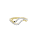 Wavebind - Lab Diamond Ring