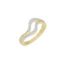 Wavebind - Lab Diamond Ring