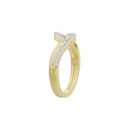 Wavebind - Lab Diamond Ring