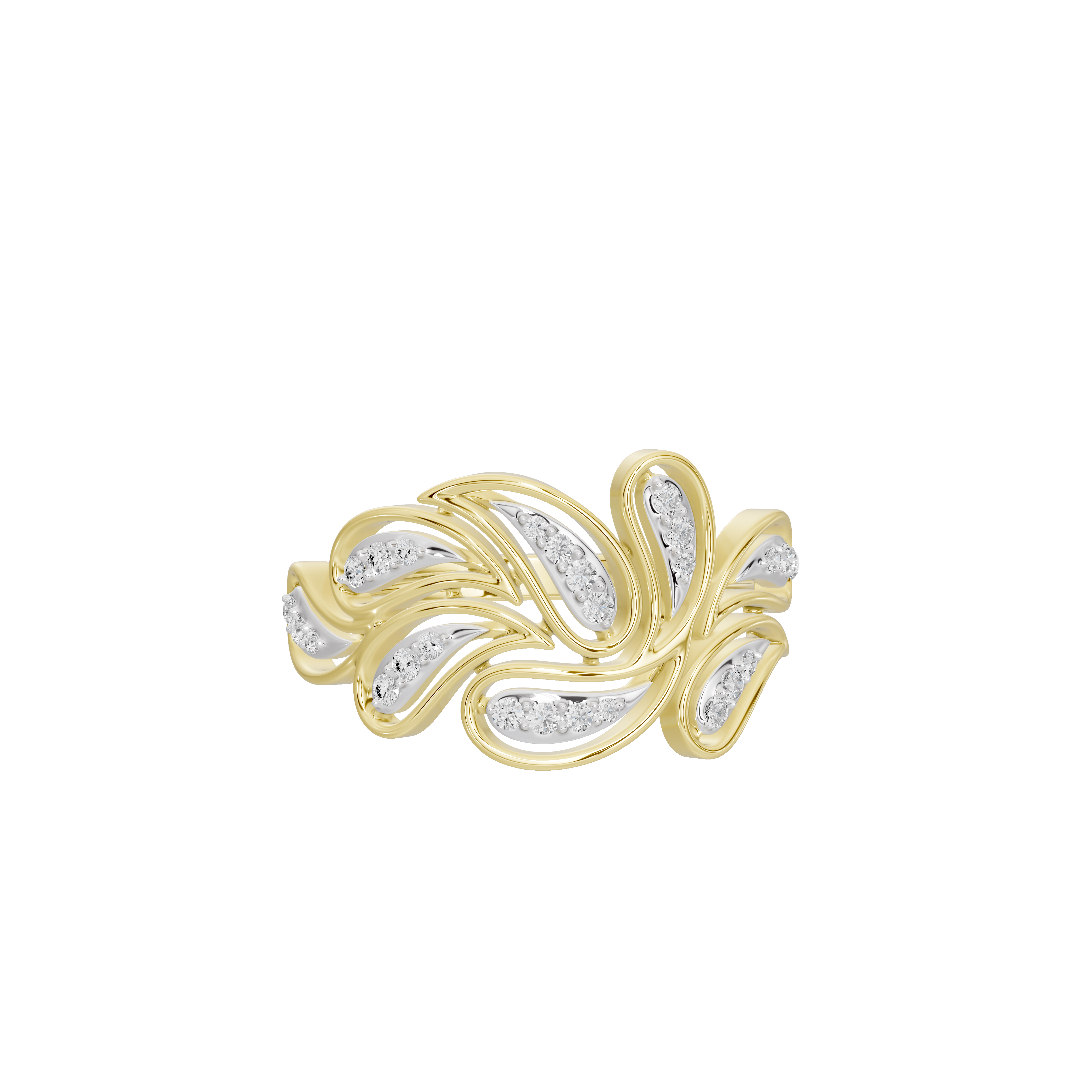 Petal Flow - Lab Diamond Ring