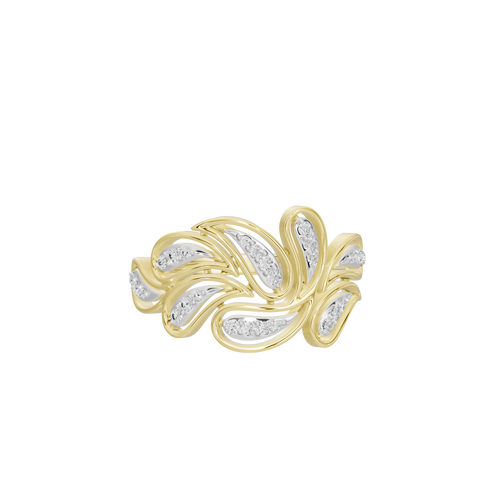 Petal Flow - Lab Diamond Ring