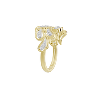 Petal Flow - Lab Diamond Ring