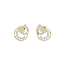 Halo Swirl - Lab Diamond Earrings