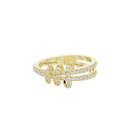 Triple Helix - Lab Diamond Ring
