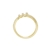 Triple Helix - Lab Diamond Ring