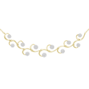 The Calligraphy Vine - Lab Diamond Necklace