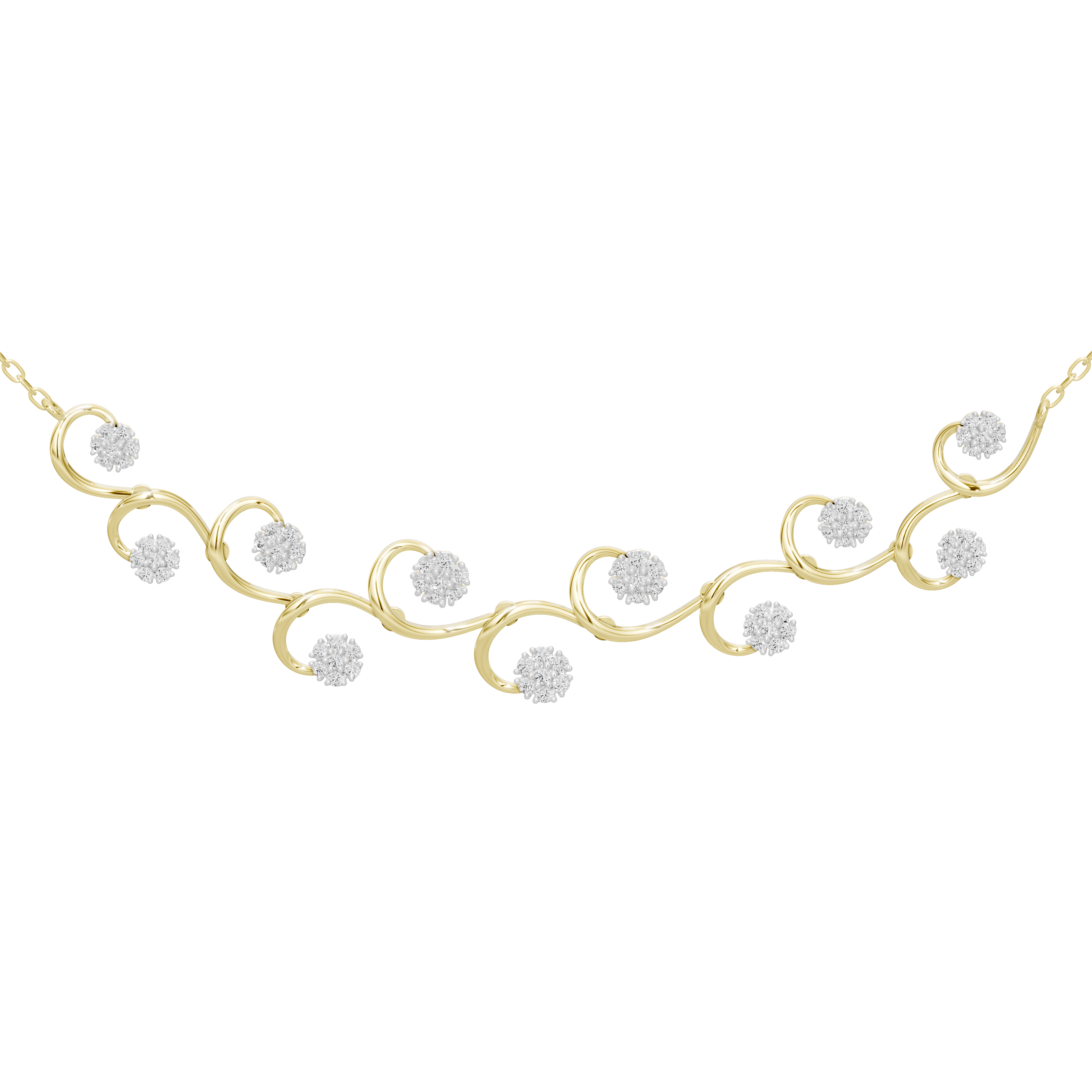 The Calligraphy Vine Necklace