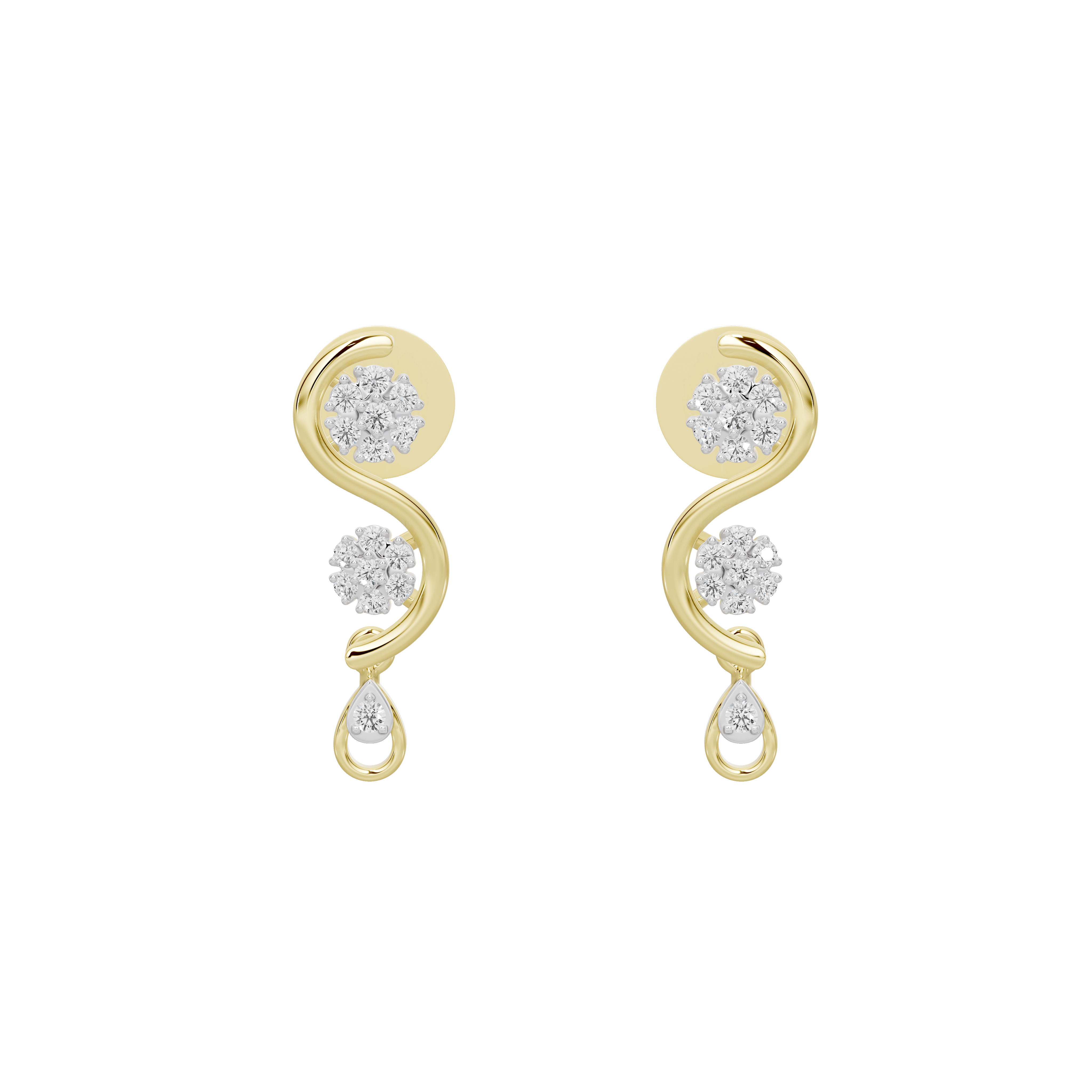 Vine Cascade Earring