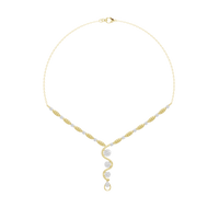 Vine Cascade - Lab Diamond Necklace