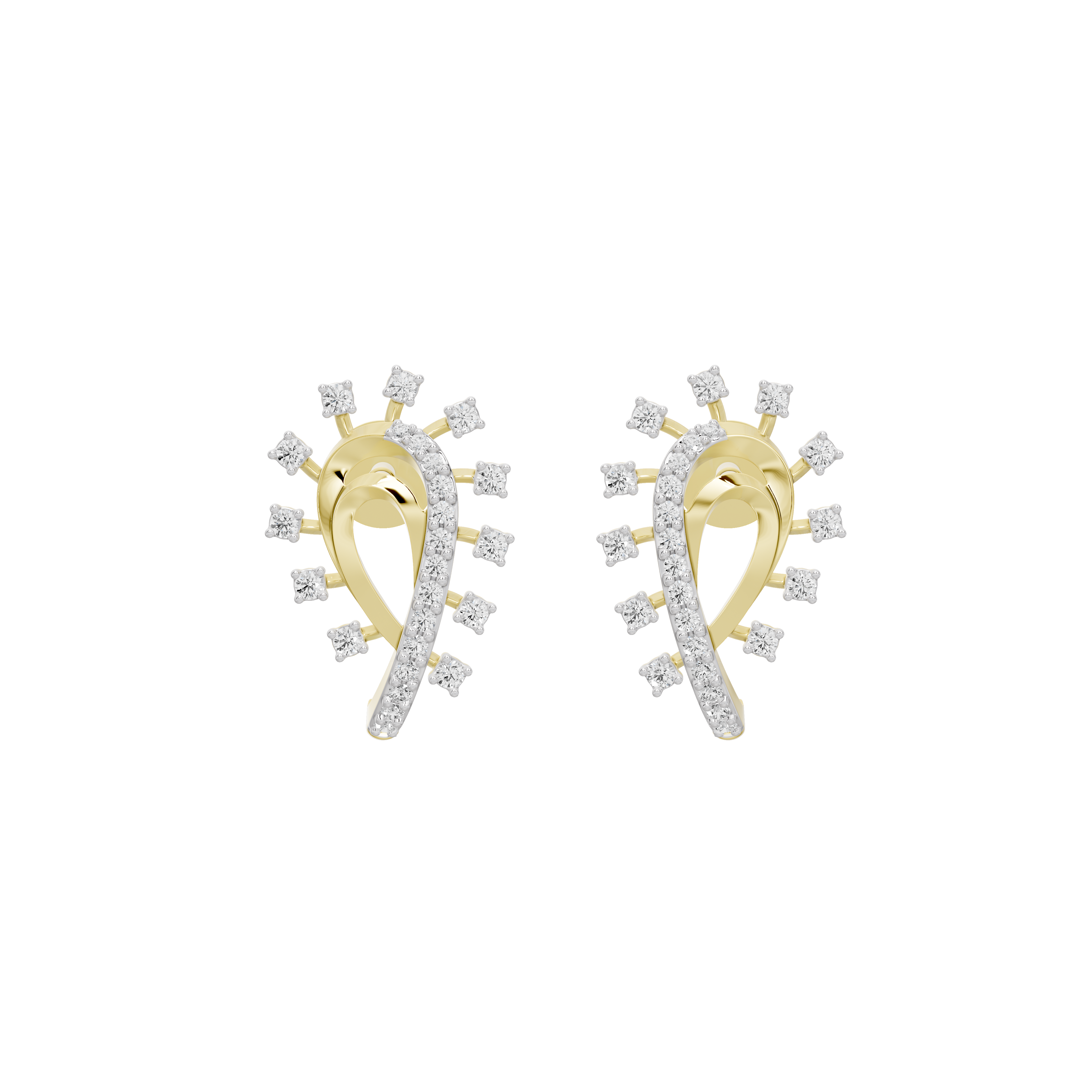 Drizzle Lab Diamond Earrings