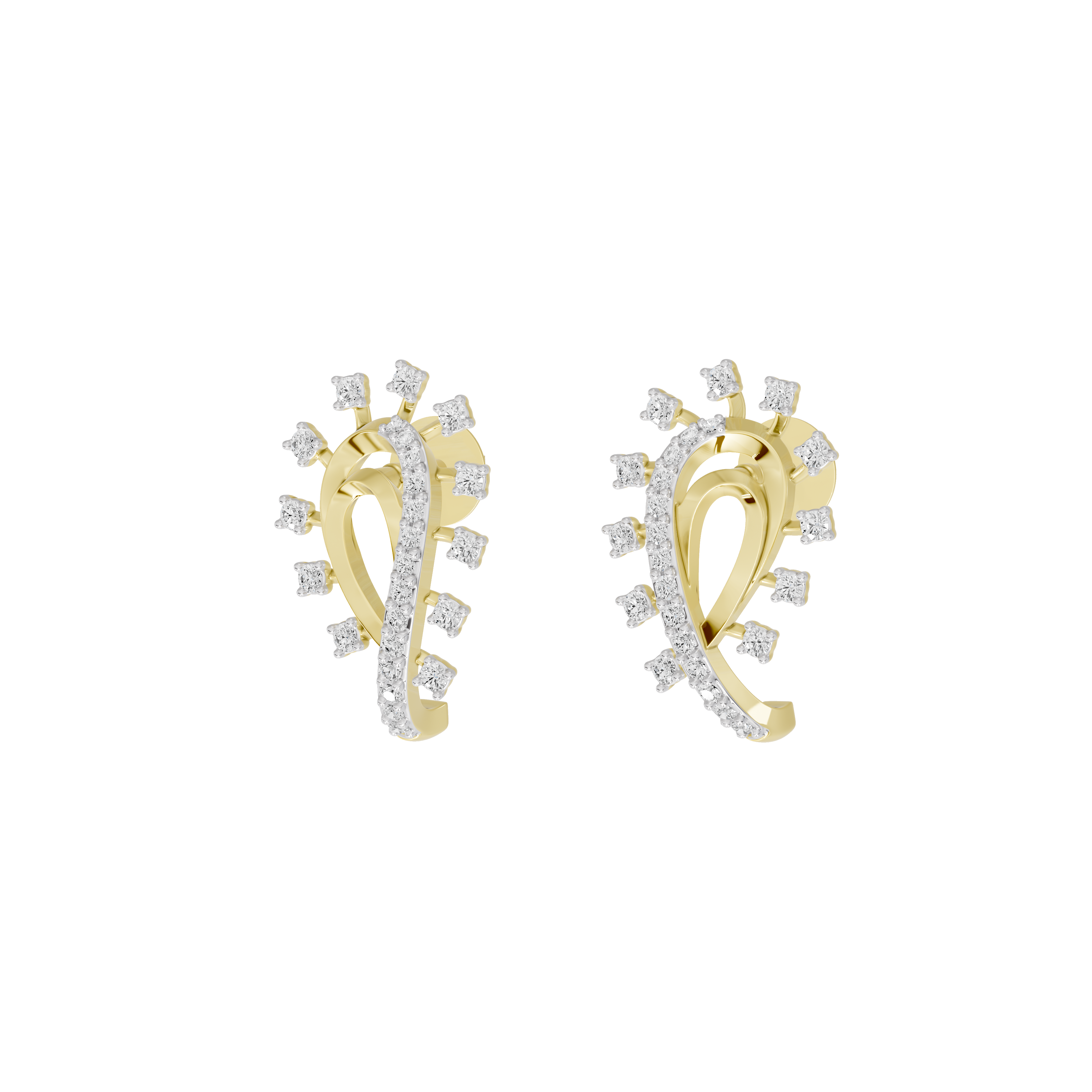 Drizzle Lab Diamond Earrings
