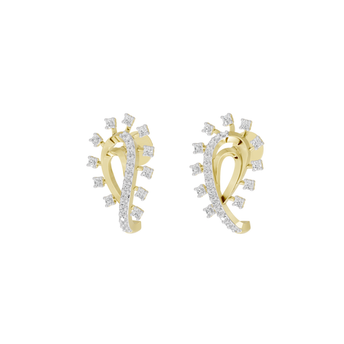 Drizzle Lab Diamond Earrings