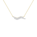Whisper Curve - Lab Diamond Necklace