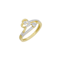Heartline Merge - Lab Diamond Ring