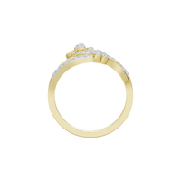 Heartline Merge - Lab Diamond Ring