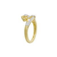 Heartline Merge - Lab Diamond Ring