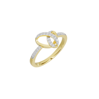 Infinity Break - Lab Diamond Ring