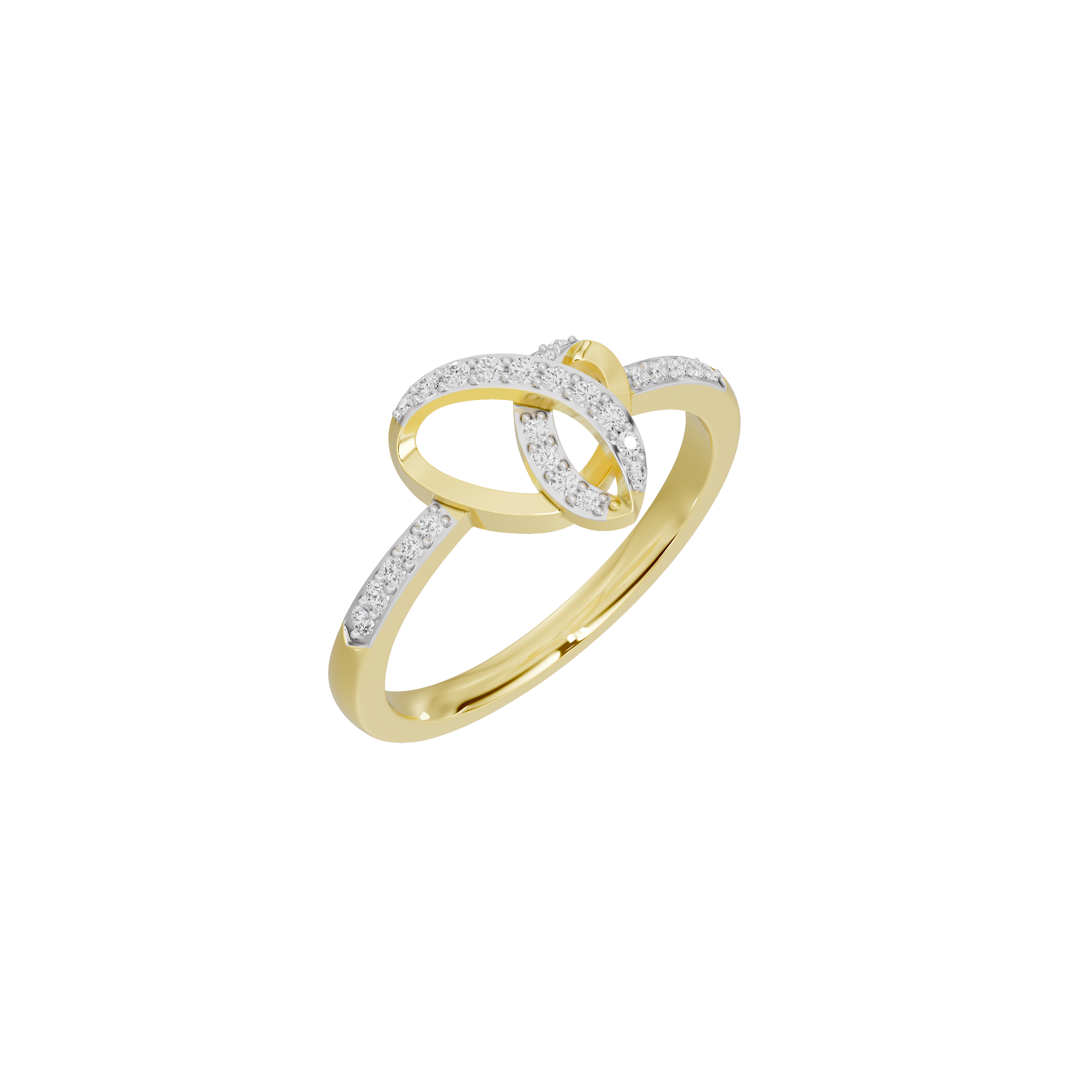 Infinity Break - Lab Diamond Ring