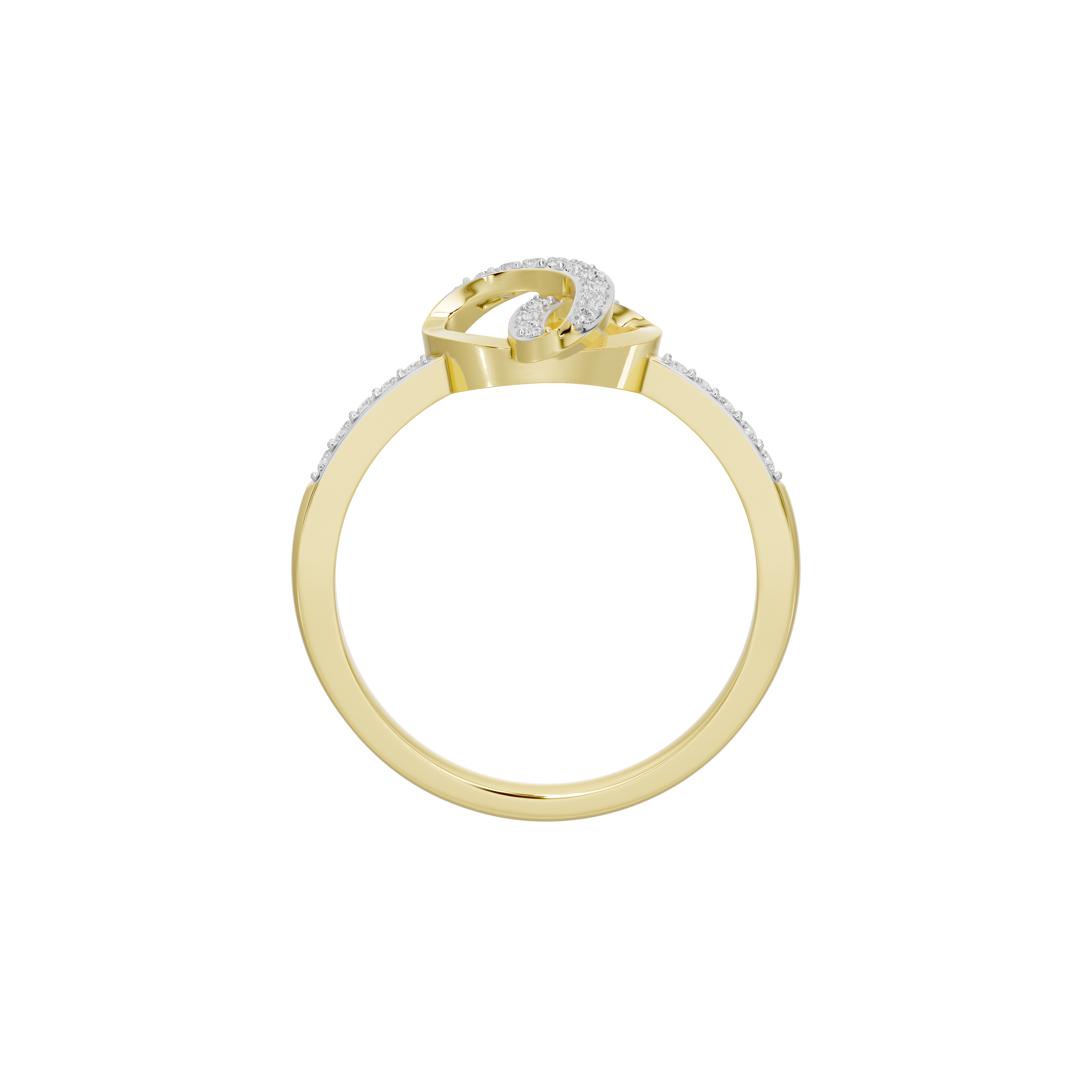 Infinity Break - Lab Diamond Ring
