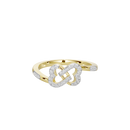 Circuit Knot - Lab Diamond Ring