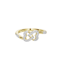 Circuit Knot - Lab Diamond Ring