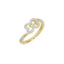 Circuit Knot - Lab Diamond Ring