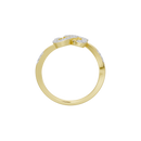 Circuit Knot - Lab Diamond Ring