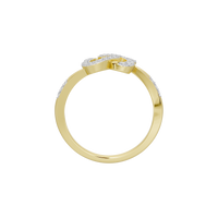 Circuit Knot - Lab Diamond Ring