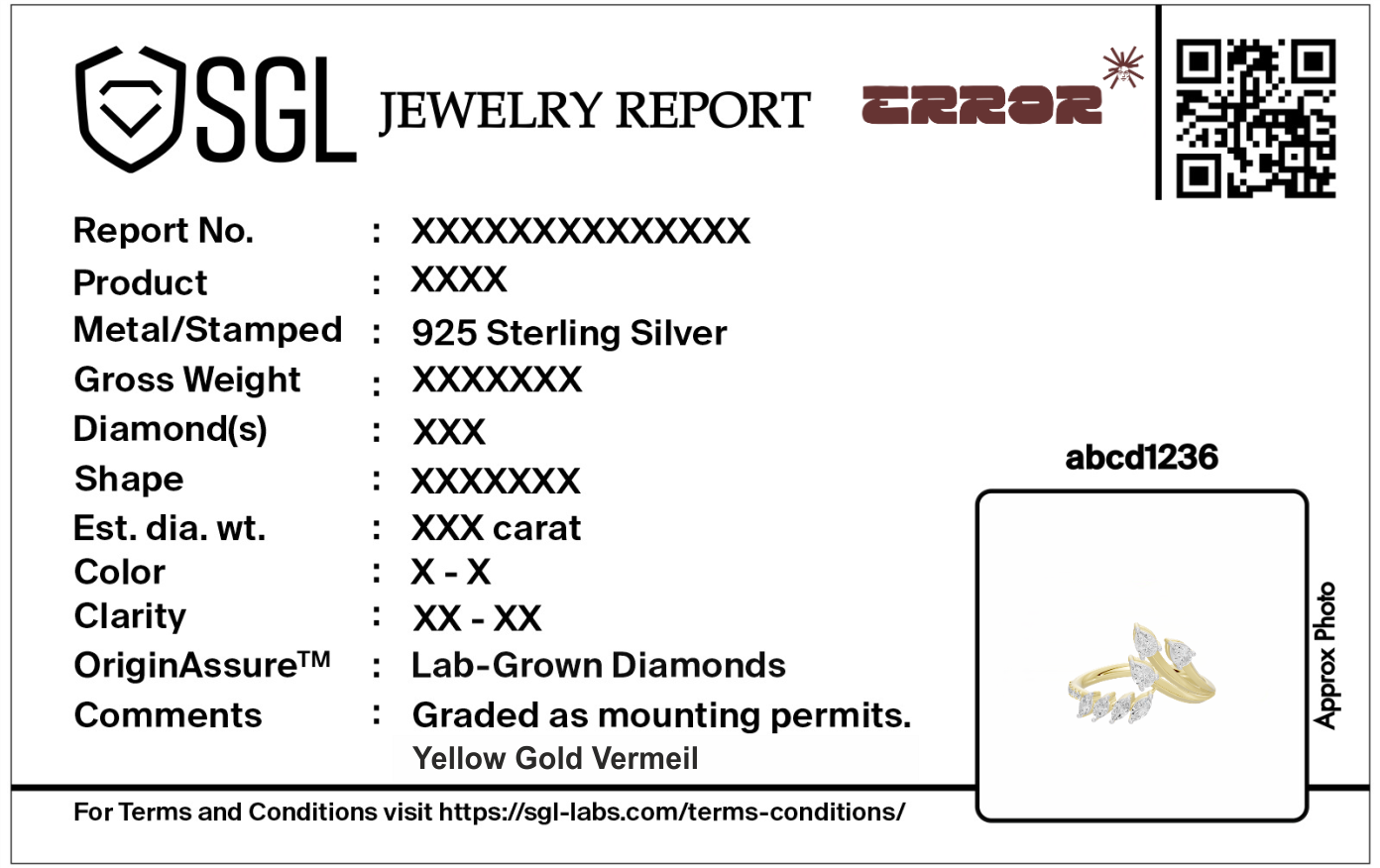 gardenia Lab Diamond Ring
