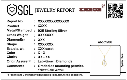 Atrium Lab Diamond Pendant
