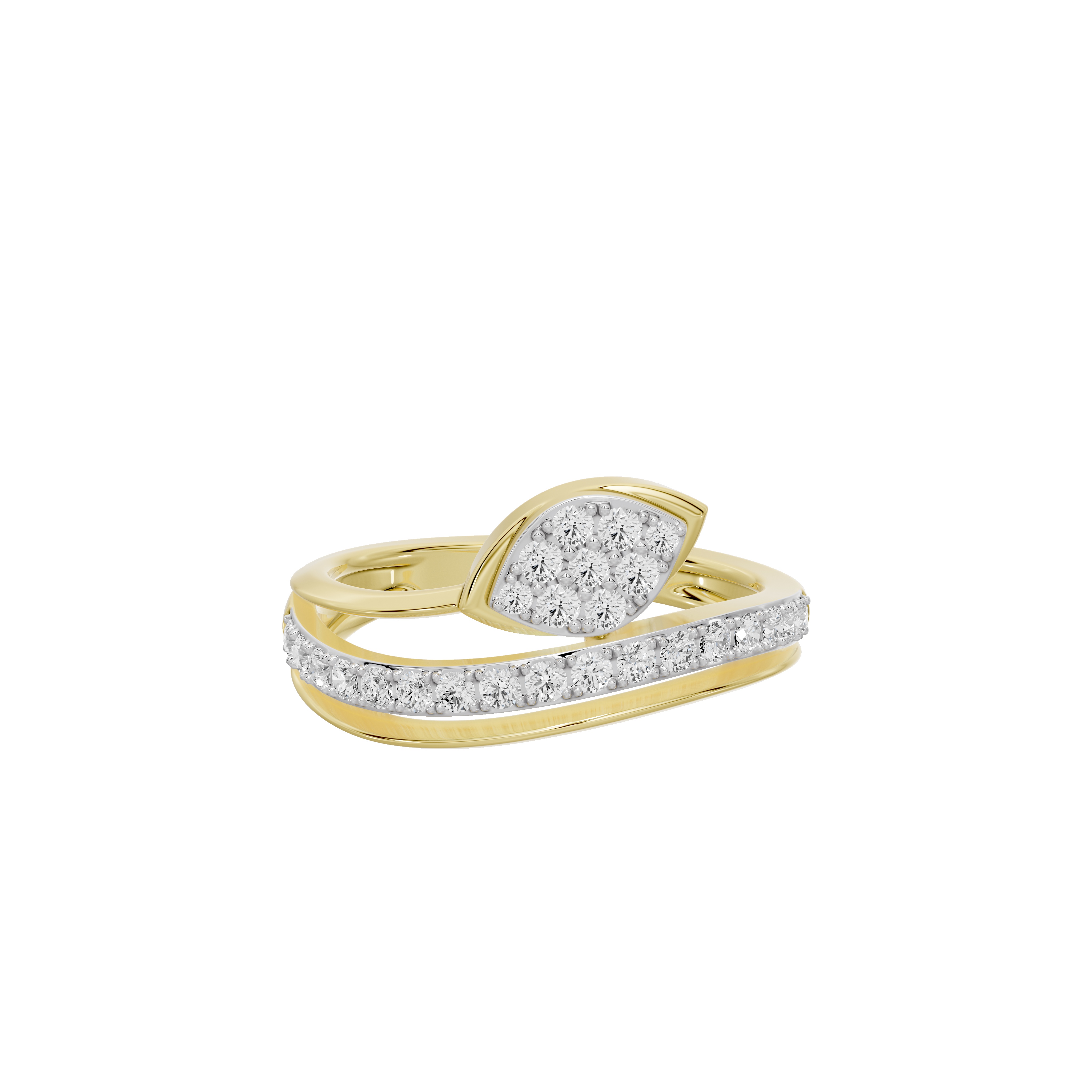 Apex Curve - Lab Diamond Ring