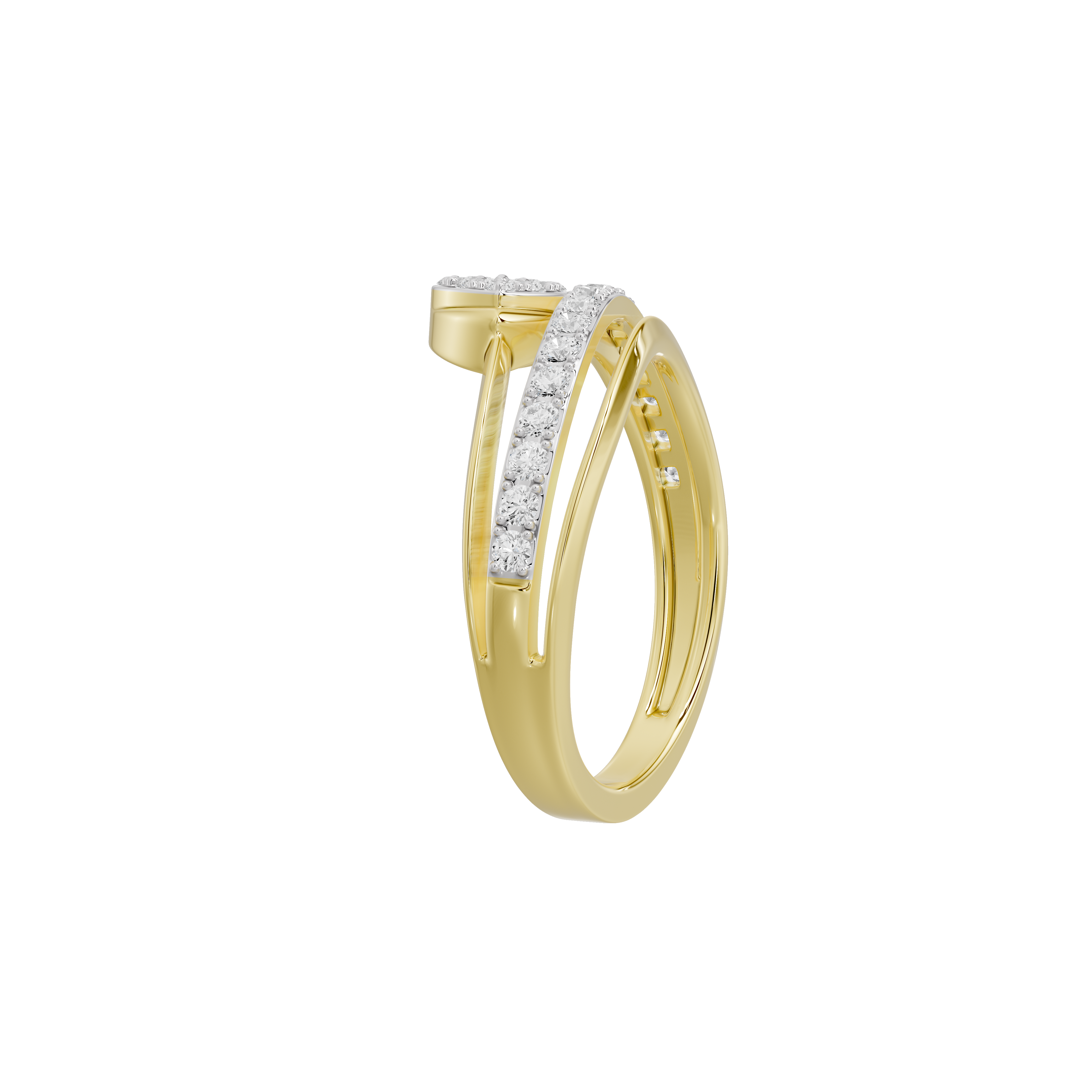 Apex Curve - Lab Diamond Ring
