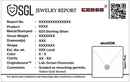 Shield Gold -Lab Diamond Pendant