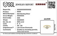 Shield - Lab Diamond Ring