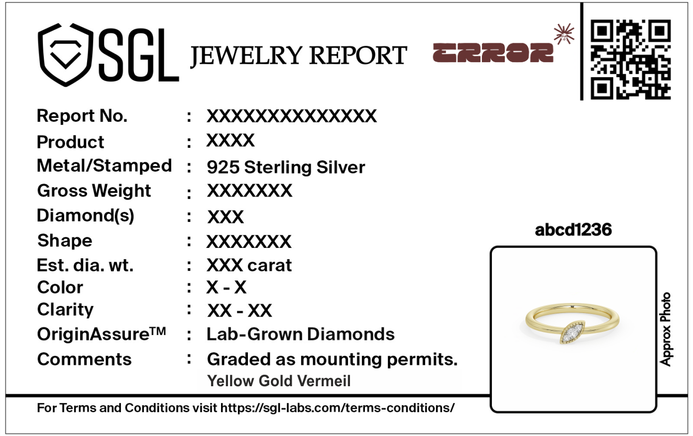 Lattice Marquise - Lab Diamond Ring