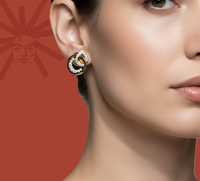 Halo Swirl - Lab Diamond Earrings