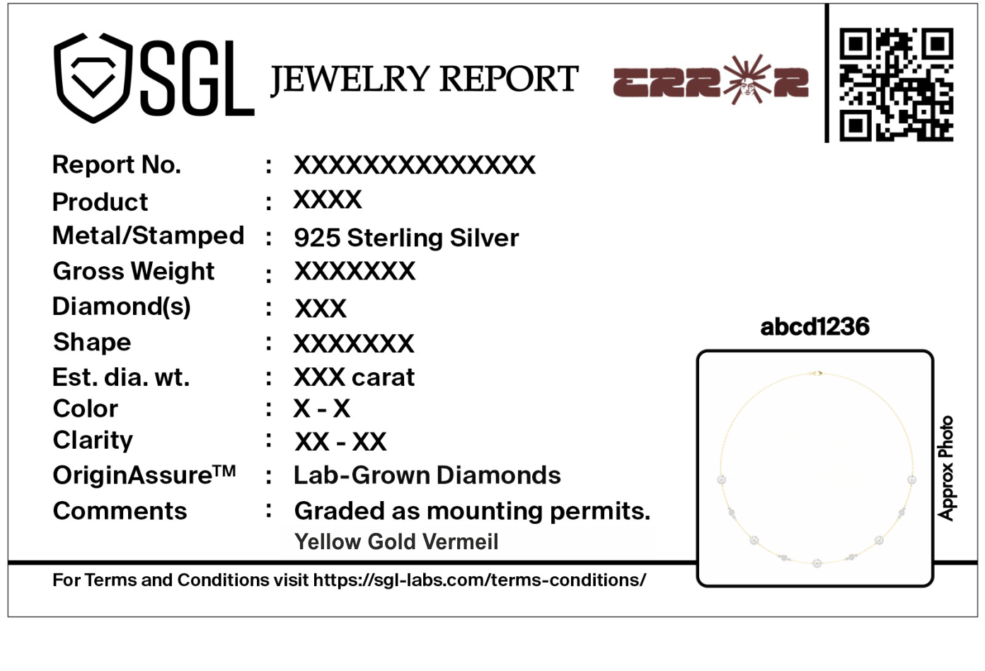 Diamond Drift - Lab Diamond Necklace